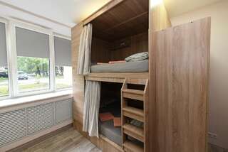 Хостелы Minsk City Hostel (Минск Сити Хостел) Минск Кровать в общем номере с 4 кроватями-1